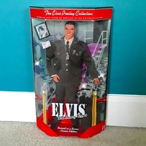 1999 Elvis the army years Barbie doll